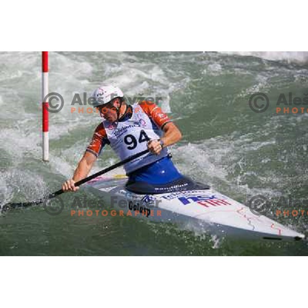 Simon Hocevar during ICF Slalom World Ranking race, Slovenian Open in Tacen, 23.08.2009 