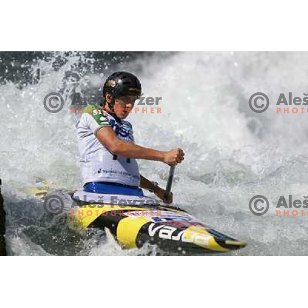 Anže Bercic during ICF Slalom World Ranking race, Slovenian Open in Tacen, 23.08.2009 
