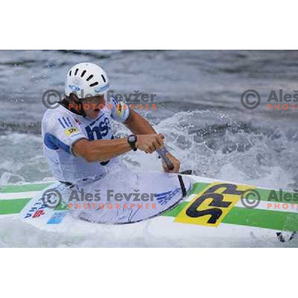 Karol Rozmus during ICF Slalom World Ranking race, Slovenian Open in Tacen, 23.08.2009 