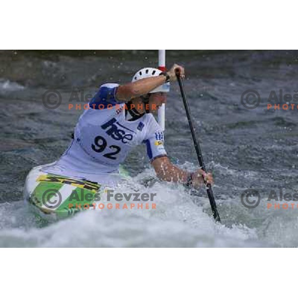 Karol Rozmus during ICF Slalom World Ranking race, Slovenian Open in Tacen, 23.08.2009 