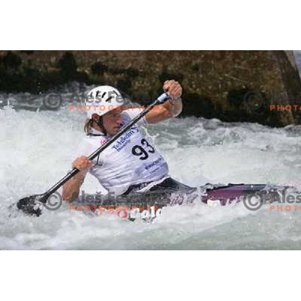 Michal Jane during ICF Slalom World Ranking race, Slovenian Open in Tacen, 23.08.2009 