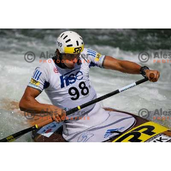 Matej Benus during ICF Slalom World Ranking race, Slovenian Open in Tacen, 23.08.2009 