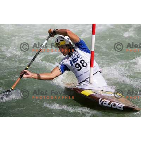Matej Benus during ICF Slalom World Ranking race, Slovenian Open in Tacen, 23.08.2009 
