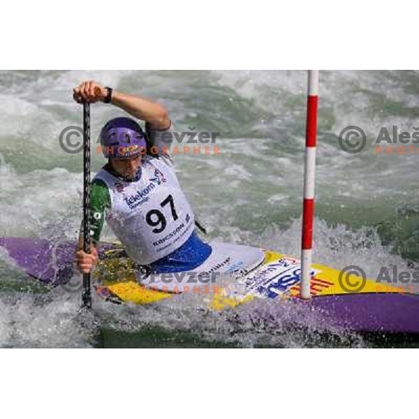 Jost Zakrajsek during ICF Slalom World Ranking race, Slovenian Open in Tacen, 23.08.2009 