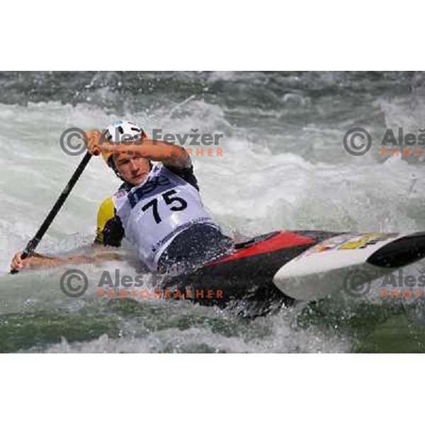 Franz Anton during ICF Slalom World Ranking race, Slovenian Open in Tacen, 23.08.2009 