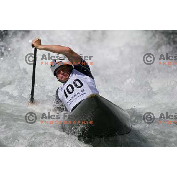 Nico Bettge during ICF Slalom World Ranking race, Slovenian Open in Tacen, 23.08.2009 