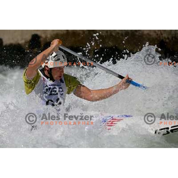 Benjamin Savsek during ICF Slalom World Ranking race, Slovenian Open in Tacen, 23.08.2009 