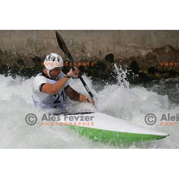 Ciaran Heurteau during ICF Slalom World Ranking race, Slovenian Open in Tacen, 23.08.2009 