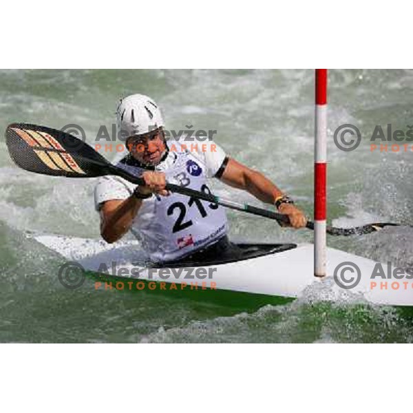 Ciaran Heurteau during ICF Slalom World Ranking race, Slovenian Open in Tacen, 23.08.2009 