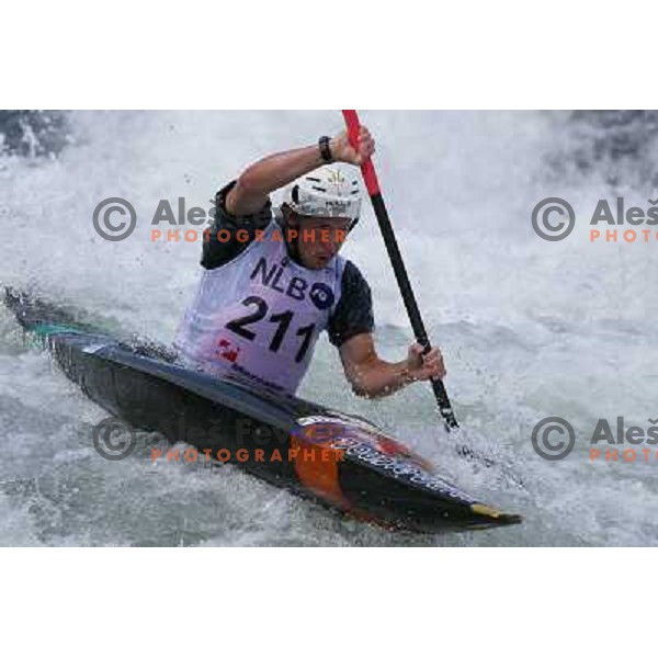 Eric Hurd during ICF Slalom World Ranking race, Slovenian Open in Tacen, 23.08.2009 