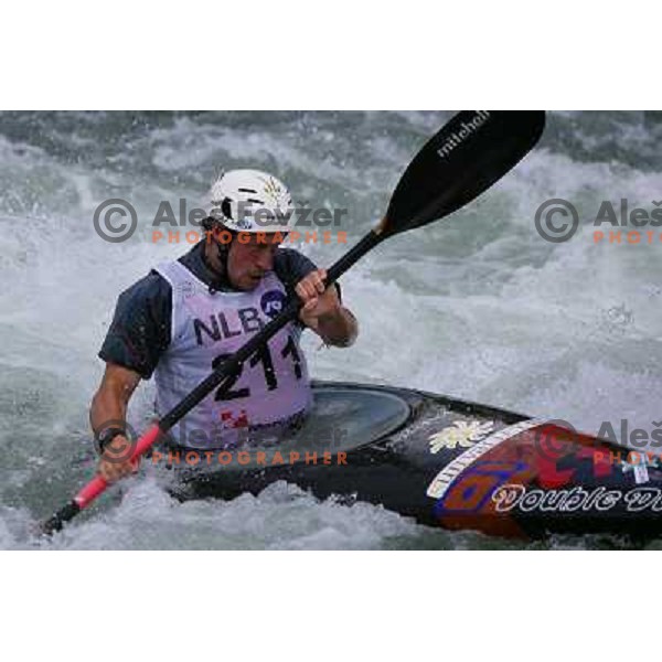 Eric Hurd during ICF Slalom World Ranking race, Slovenian Open in Tacen, 23.08.2009 