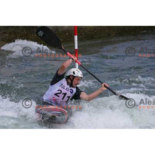 Eric Hurd during ICF Slalom World Ranking race, Slovenian Open in Tacen, 23.08.2009 