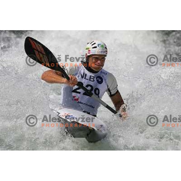 Pierre Bourliaud during ICF Slalom World Ranking race, Slovenian Open in Tacen, 23.08.2009 
