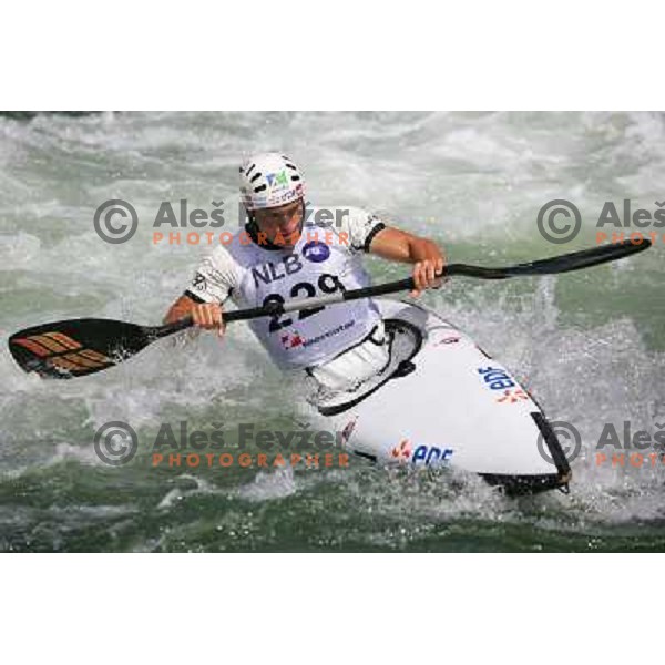 Pierre Bourliaud during ICF Slalom World Ranking race, Slovenian Open in Tacen, 23.08.2009 