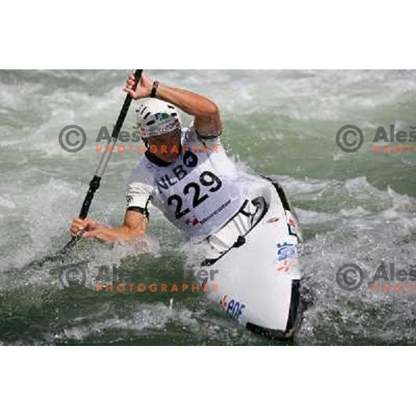 Pierre Bourliaud during ICF Slalom World Ranking race, Slovenian Open in Tacen, 23.08.2009 