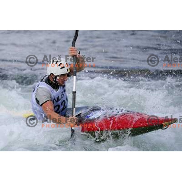 Mathieu Doby during ICF Slalom World Ranking race, Slovenian Open in Tacen, 23.08.2009 