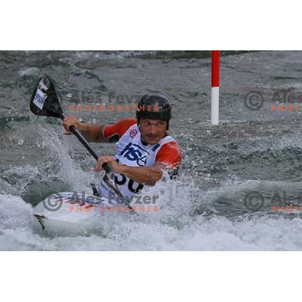Dejan Kralj during ICF Slalom World Ranking race, Slovenian Open in Tacen, 23.08.2009 