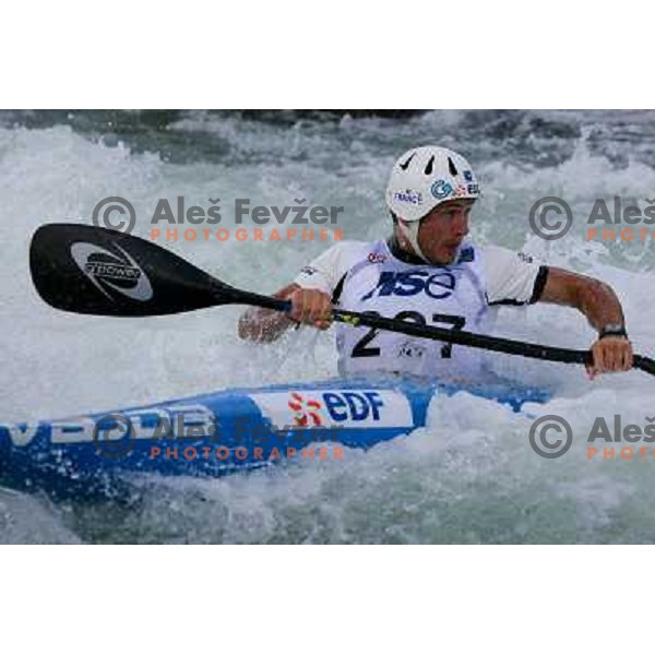Sebastien Combot during ICF Slalom World Ranking race, Slovenian Open in Tacen, 23.08.2009 