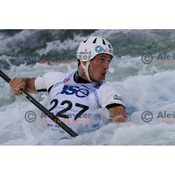 Sebastien Combot during ICF Slalom World Ranking race, Slovenian Open in Tacen, 23.08.2009 
