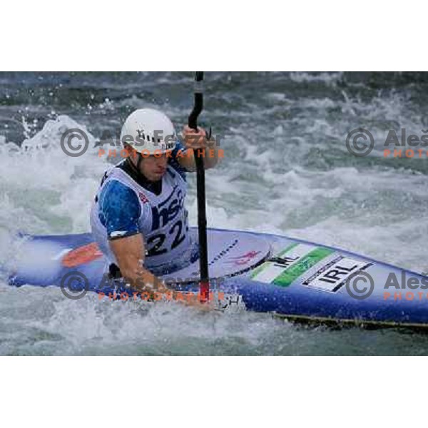 Eoin Rheinish during ICF Slalom World Ranking race, Slovenian Open in Tacen, 23.08.2009 
