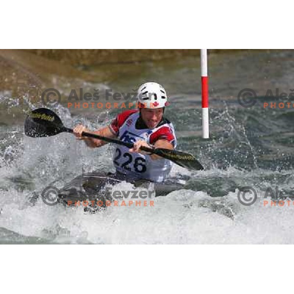 David Ford during ICF Slalom World Ranking race, Slovenian Open in Tacen, 23.08.2009 