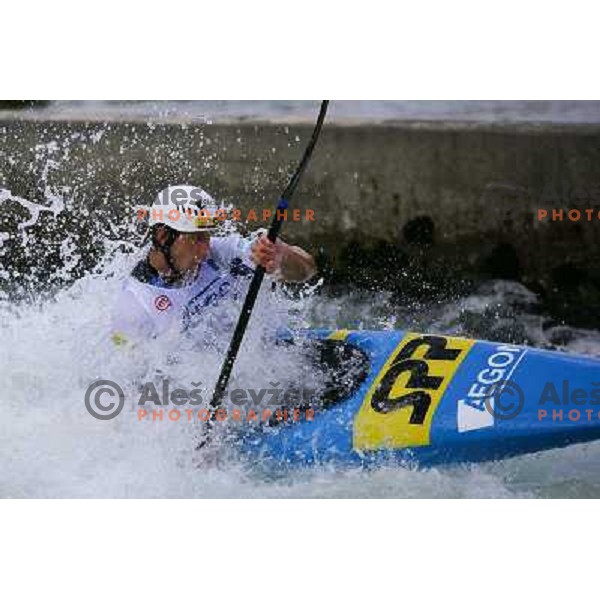 Jan Sajbidor during ICF Slalom World Ranking race, Slovenian Open in Tacen, 23.08.2009 