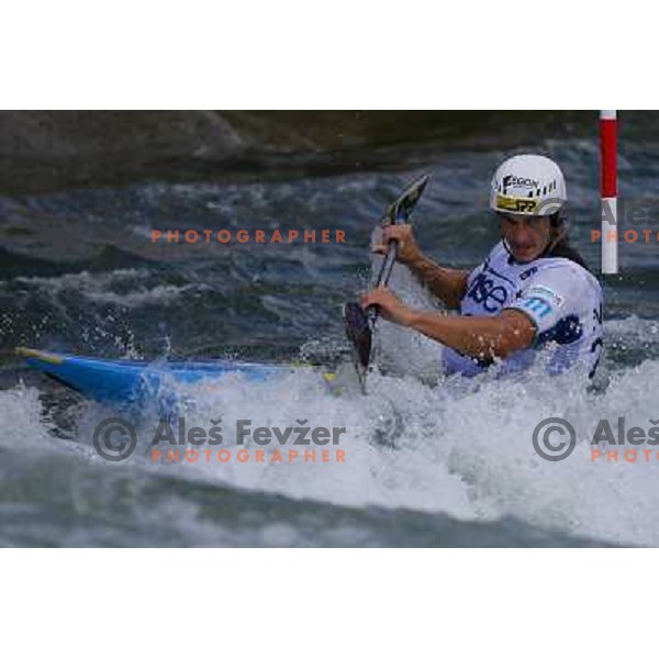 Jan Sajbidor during ICF Slalom World Ranking race, Slovenian Open in Tacen, 23.08.2009 
