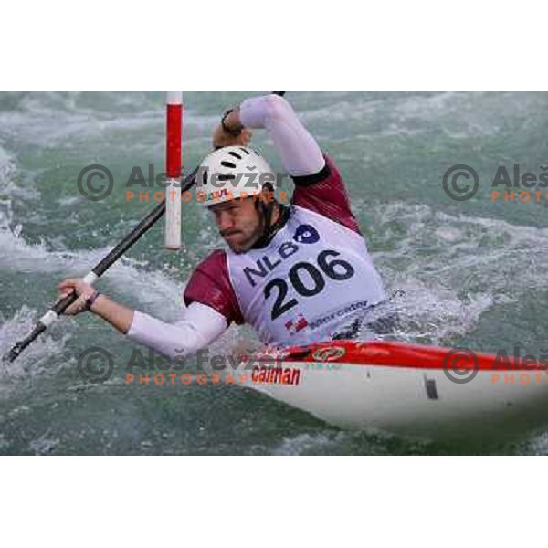 Dinko Mulic during ICF Slalom World Ranking race, Slovenian Open in Tacen, 23.08.2009 