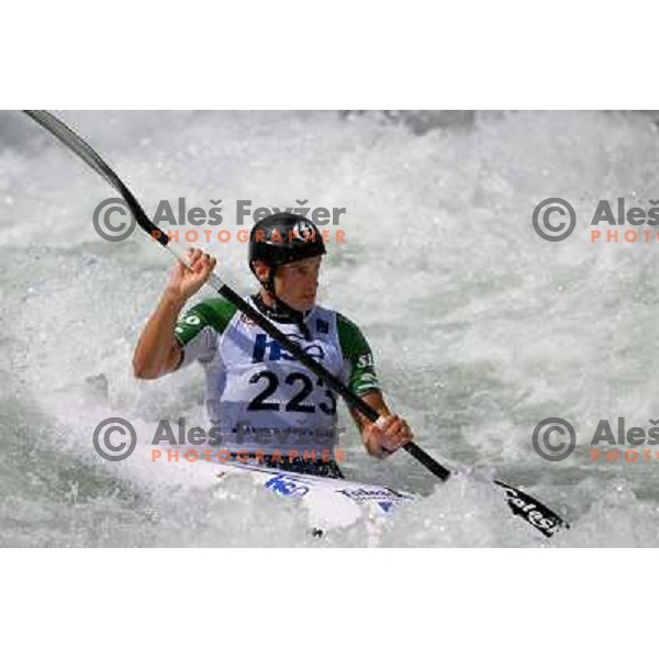 Jure Meglic during ICF Slalom World Ranking race, Slovenian Open in Tacen, 23.08.2009 