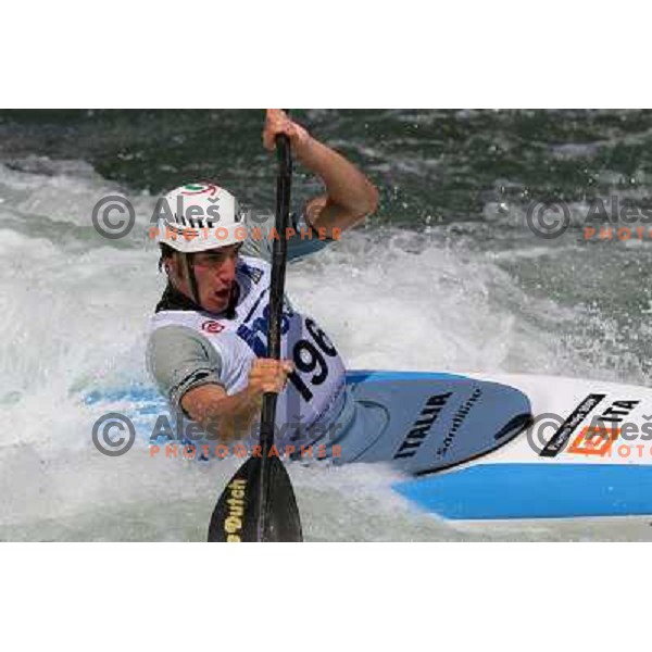 Riccardo De Gennaro during ICF Slalom World Ranking race, Slovenian Open in Tacen, 23.08.2009 