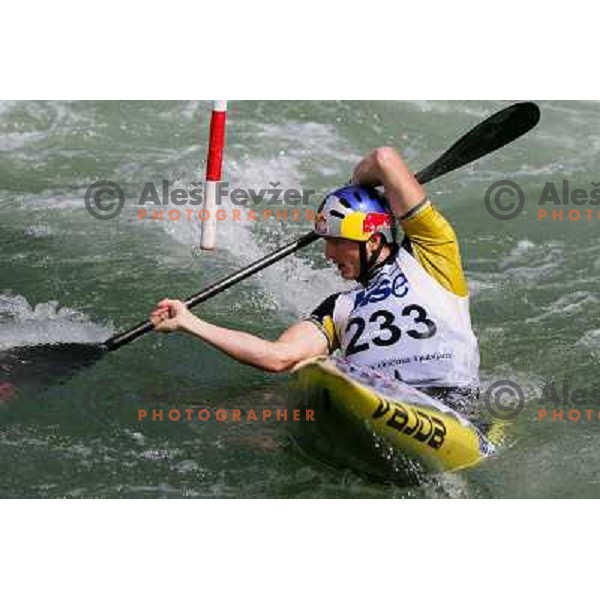 Jure Meglic during ICF Slalom World Ranking race, Slovenian Open in Tacen, 23.08.2009 