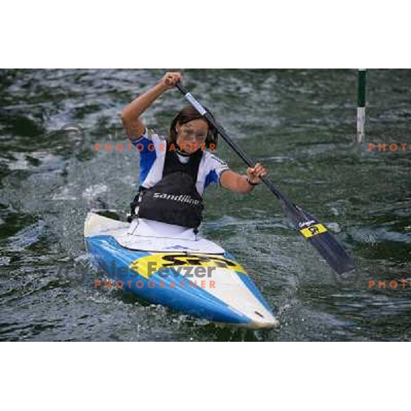 Warming during ICF Slalom World Ranking race, Slovenian Open in Tacen, 23.08.2009 