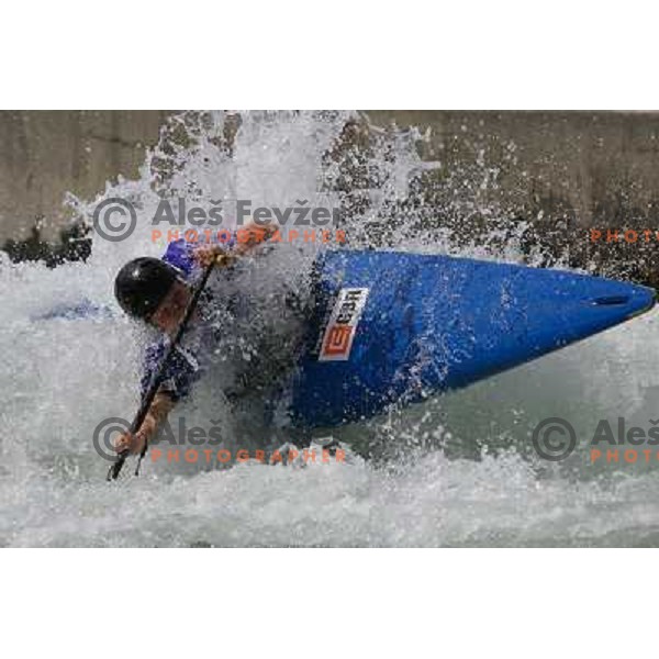 Alice Spencer during ICF Slalom World Ranking race, Slovenian Open in Tacen, 23.08.2009 