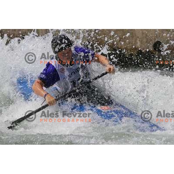Alice Spencer during ICF Slalom World Ranking race, Slovenian Open in Tacen, 23.08.2009 