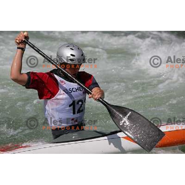 Caroline Loir during ICF Slalom World Ranking race, Slovenian Open in Tacen, 23.08.2009 