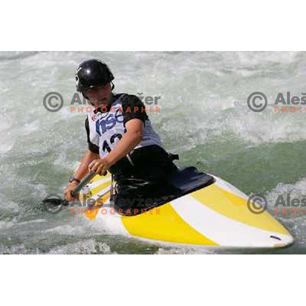 Leanne Guinea during ICF Slalom World Ranking race, Slovenian Open in Tacen, 23.08.2009 