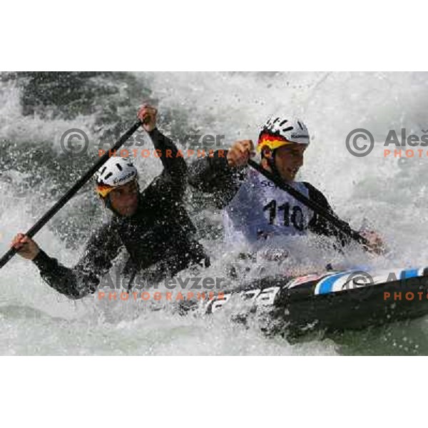 Kai Mueller, Kevin Mueller during ICF Slalom World Ranking race, Slovenian Open in Tacen, 23.08.2009 