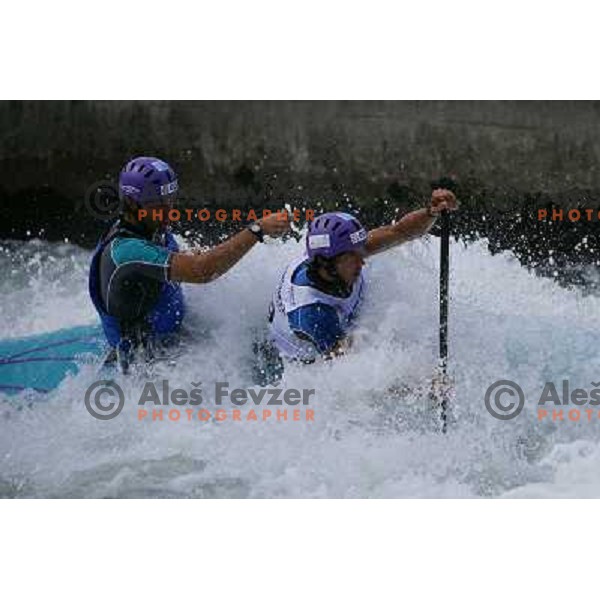 Bisco, Picco during ICF Slalom World Ranking race, Slovenian Open in Tacen, 23.08.2009 