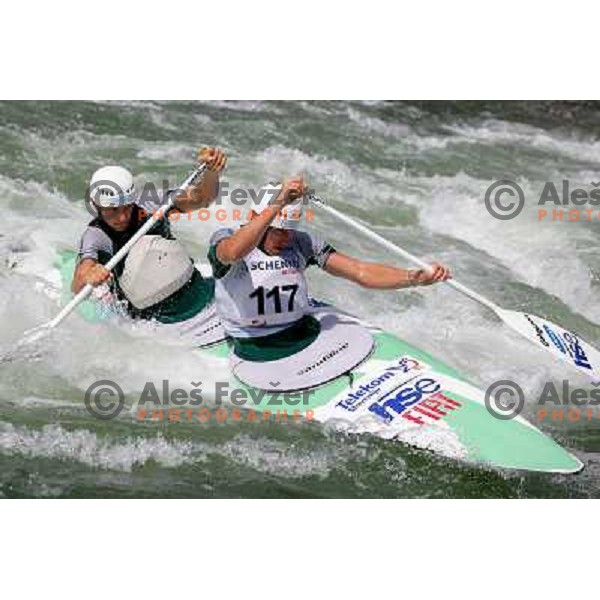 Saso Taljat, Luka Bozic during ICF Slalom World Ranking race, Slovenian Open in Tacen, 23.08.2009 