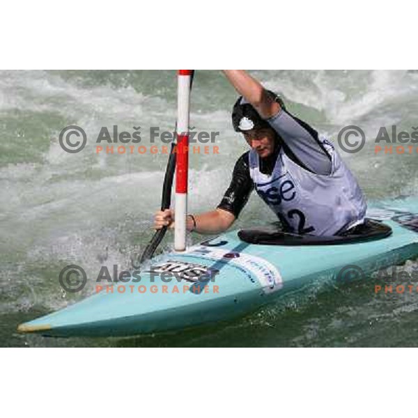 Katrina Lawrence during ICF Slalom World Ranking race, Slovenian Open in Tacen, 23.08.2009 