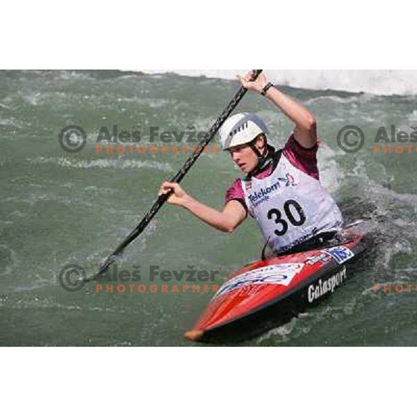 Ursa Kragelj during ICF Slalom World Ranking race, Slovenian Open in Tacen, 23.08.2009 