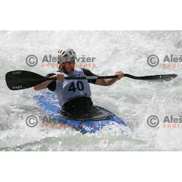Fiona Pennie during ICF Slalom World Ranking race, Slovenian Open in Tacen, 23.08.2009 