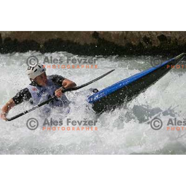 Fionna Pennie during ICF Slalom World Ranking race, Slovenian Open in Tacen, 23.08.2009 