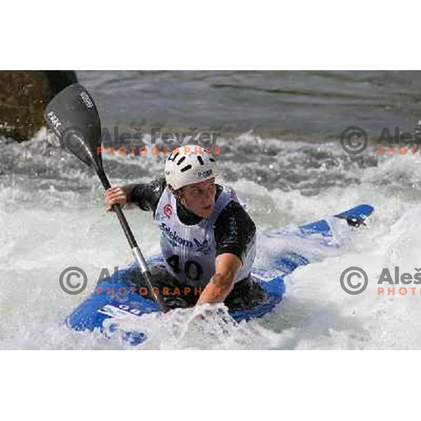 Fiona Pennie during ICF Slalom World Ranking race, Slovenian Open in Tacen, 23.08.2009 