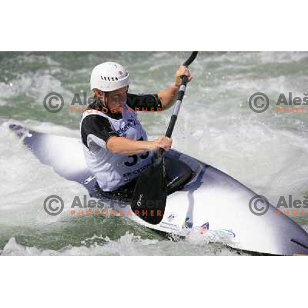 Sarah Grant during ICF Slalom World Ranking race, Slovenian Open in Tacen, 23.08.2009 