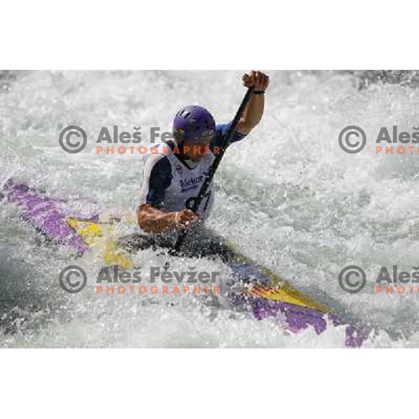 Jost Zakrajsek during ICF Slalom World Ranking race, Slovenian Open in Tacen, 23.08.2009 