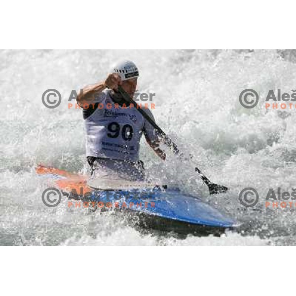 Leopold Fuchs during ICF Slalom World Ranking race, Slovenian Open in Tacen, 23.08.2009 