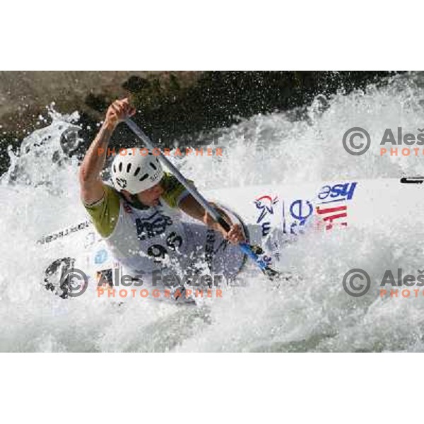 Benjamin Savsek during ICF Slalom World Ranking race, Slovenian Open in Tacen, 23.08.2009 