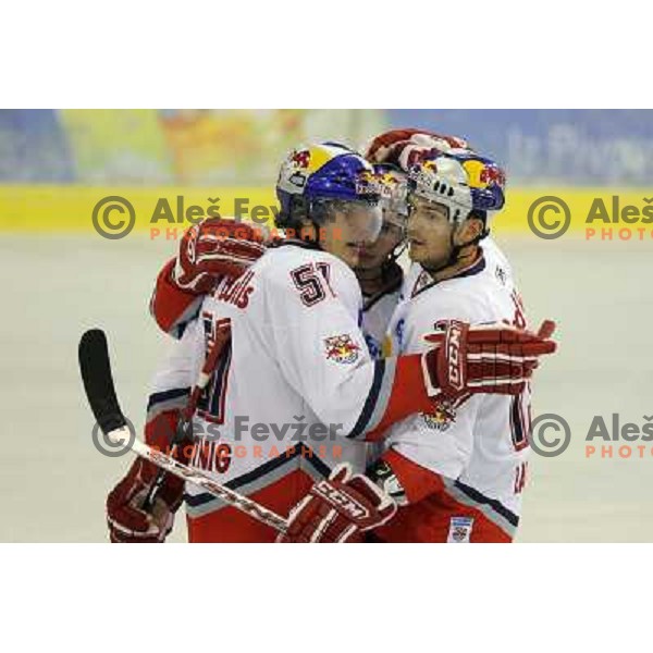 at ice-hockey match Tilia Olimpija- Red Bull Salzburg in round 5 of EBEL league, played in Hala Tivoli, Ljubljana, Slovenia 22.9.2009 