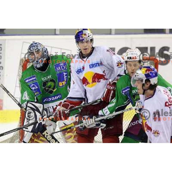Norm Maracle at ice-hockey match Tilia Olimpija- Red Bull Salzburg in round 5 of EBEL league, played in Hala Tivoli, Ljubljana, Slovenia 22.9.2009 